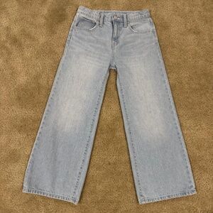 Old navy baggy wide leg high rise jeans